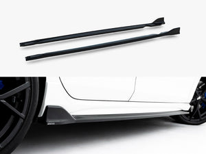 Maxton Design Side Skirt Diffusers Volkswagen Golf R Variant Mk8 Facelift - Wayside Performance 