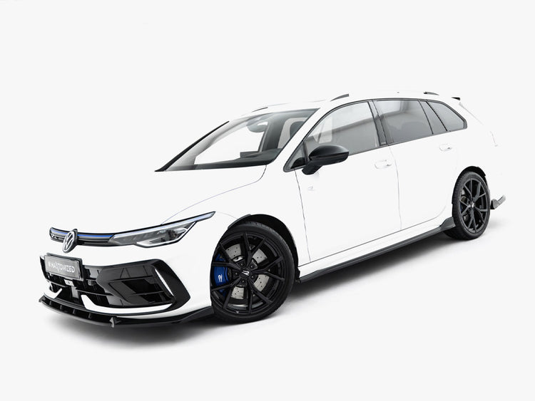 Maxton Design Side Skirt Diffusers Volkswagen Golf R Variant Mk8 Facelift - Wayside Performance 