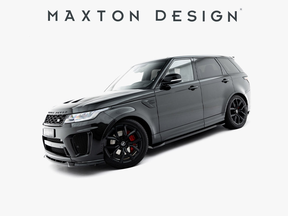 Maxton Design full body kit for Land Rover Range Rover SVR Mk2 Facelift, including front and rear bumper enhancements.