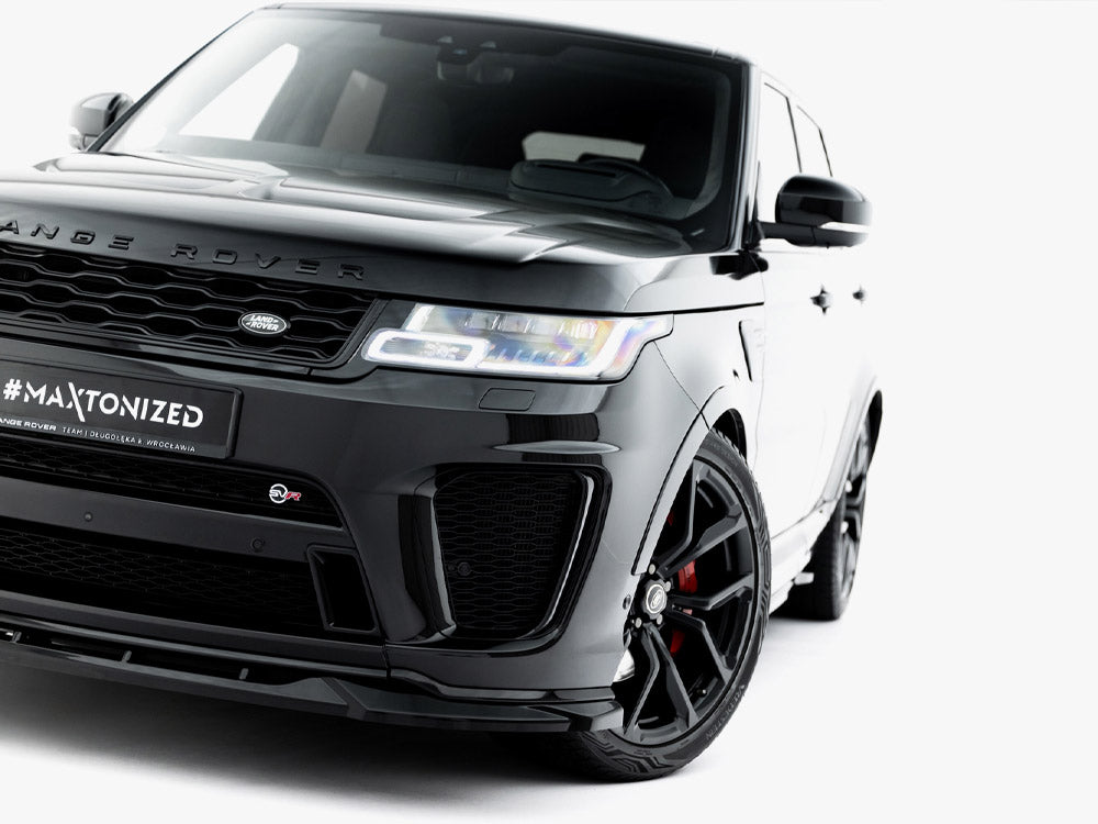 Maxton Design full body kit for Land Rover Range Rover SVR Mk2 Facelift, includes front and rear bumper enhancements.