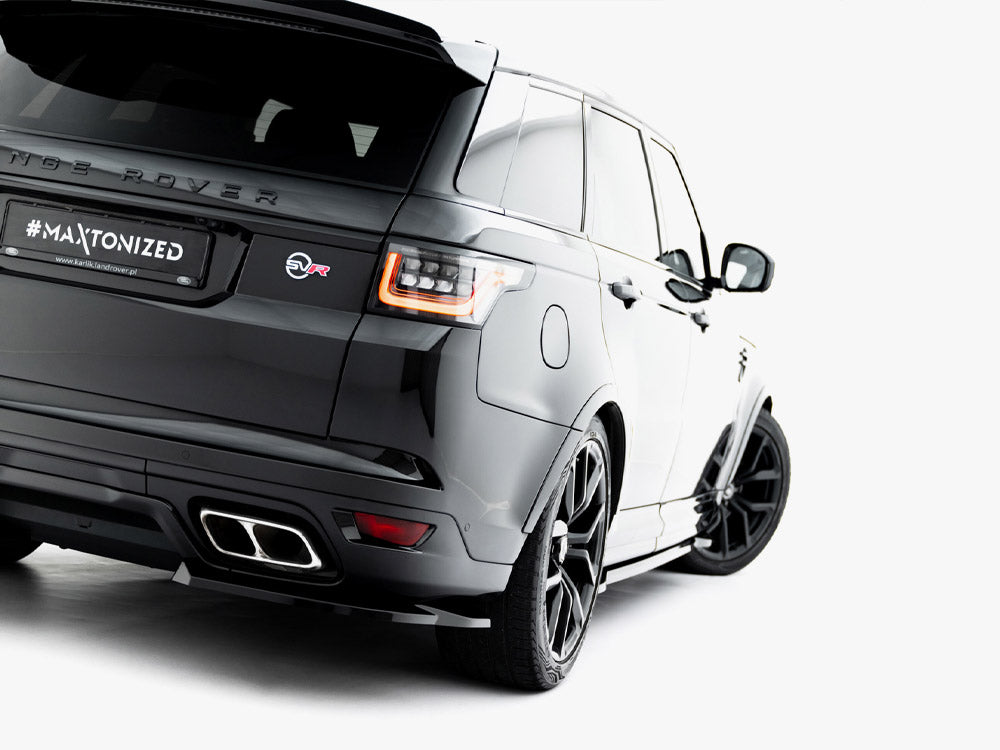 Maxton Design Land Rover Range Rover SVR Mk2 Facelift full body kit, including front and rear styling components, on a white background.