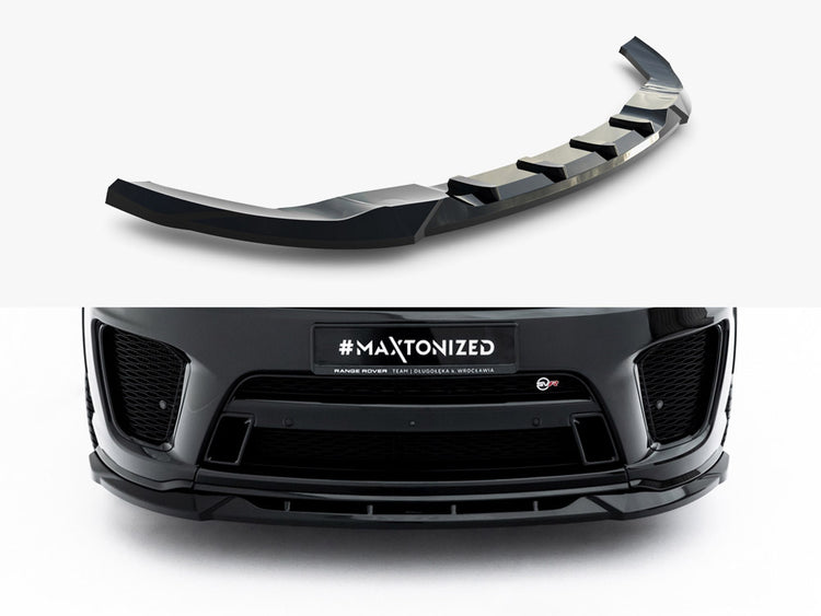 Maxton Design Land Rover Range Rover SVR Mk2 facelift full body kit, including front and rear bumper extensions, side skirts, and styling elements.