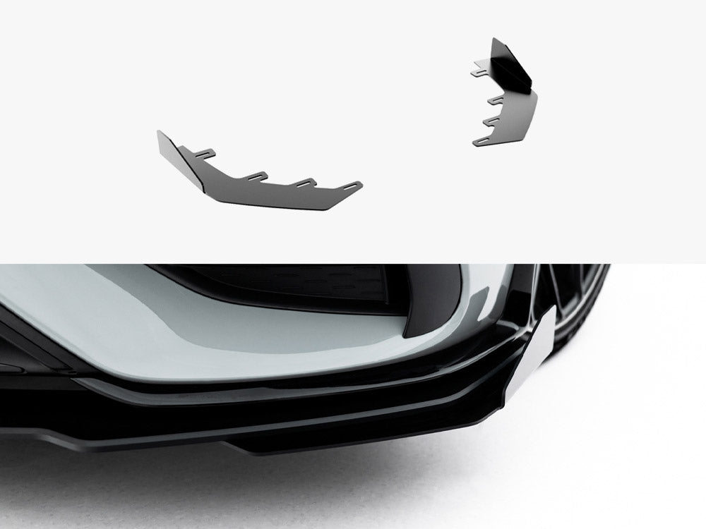 Maxton Design Front Flaps Mercedes-AMG CLE 53 Aero C236 - Wayside Performance 