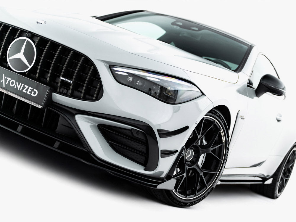 Maxton Design Front Flaps Mercedes-AMG CLE 53 Aero C236 - Wayside Performance 