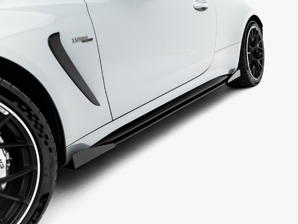 Maxton Design Side Flaps Mercedes-AMG CLE 53 Aero C236 - Wayside Performance 