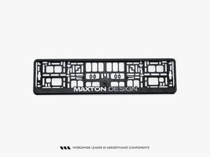 Maxton Design License Plate Frame MAXTON - Wayside Performance 