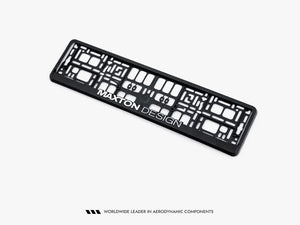 Maxton Design License Plate Frame MAXTON - Wayside Performance 