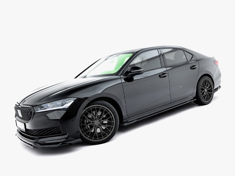 Maxton Design Side Skirt Diffusers V.1 Skoda Superb Sportline Mk4 - Wayside Performance 