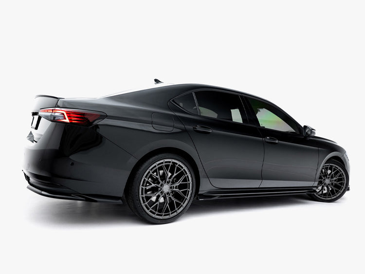 Maxton Design Side Skirt Diffusers V.1 Skoda Superb Sportline Mk4 - Wayside Performance 