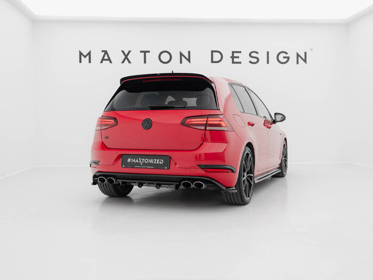 Maxton Design Spoiler CAP V.1 Volkswagen Golf R / R-Line / GTI / GTD Mk7 / Mk7 Facelift - Wayside Performance 