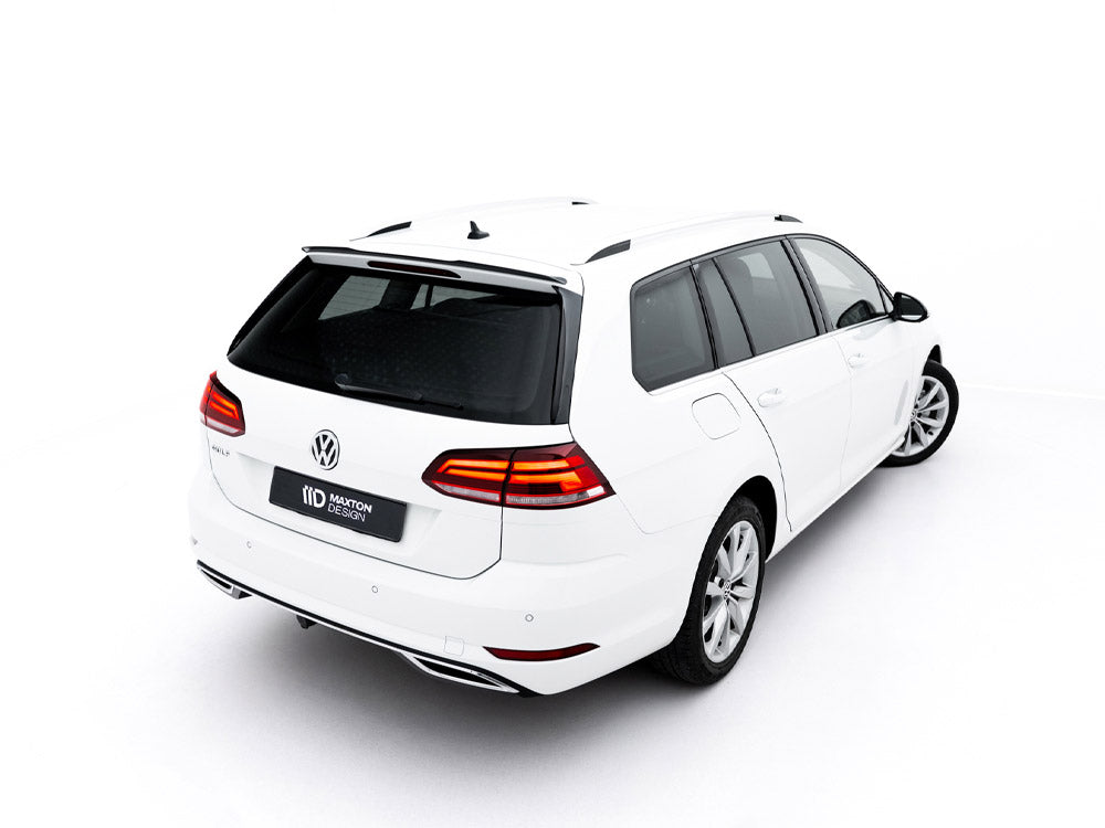 Maxton Design Spoiler Cap Vw Golf 7 / 7 Facelift R / R-line Estate - Wayside Performance 