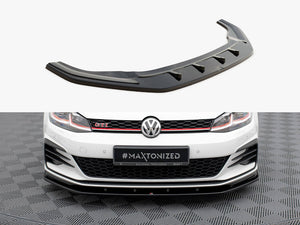 Maxton Design Front Splitter V.1 Volkswagen Golf GTI / GTD Mk7 Facelift - Wayside Performance 