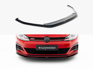 Maxton Design Front Splitter V.3 Volkswagen Golf GTI / GTD Mk7 Facelift - Wayside Performance 