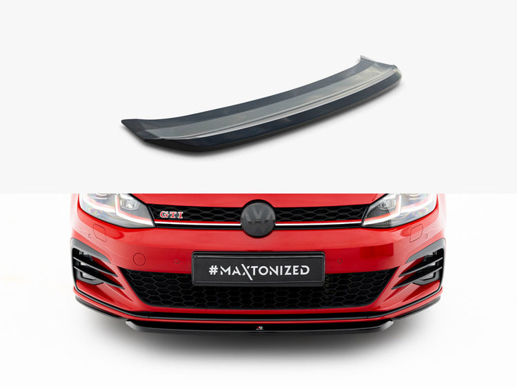 Maxton Design Front Splitter V.5 Volkswagen Golf GTI / GTD Mk7 Facelift - Wayside Performance 