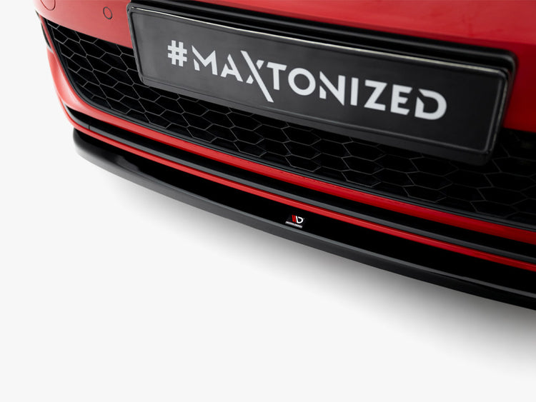 Maxton Design Front Splitter V.5 Volkswagen Golf GTI / GTD Mk7 Facelift - Wayside Performance 