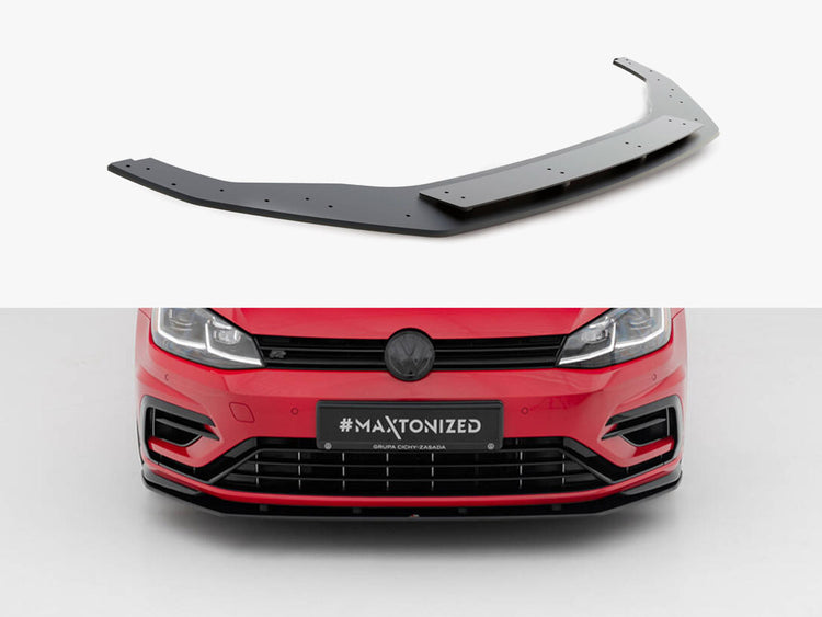 Maxton Racing Front Splitter Vw Golf 7 R / R-line Facelift - Wayside Performance 