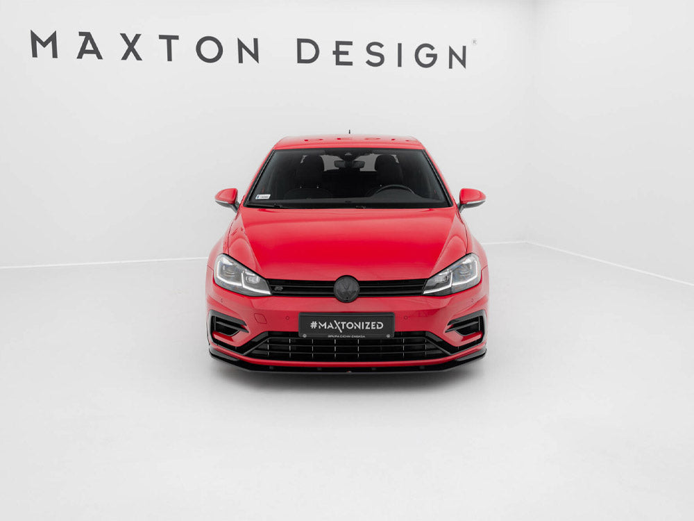 Maxton Racing Front Splitter Vw Golf 7 R / R-line Facelift - Wayside Performance 