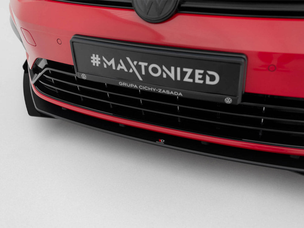Maxton Racing Front Splitter + Flaps Vw Golf 7 R / R-line Facelift - Wayside Performance 