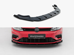 Maxton Design Front Splitter V.1 Vw Golf 7 R / R-line Facelift - Wayside Performance 