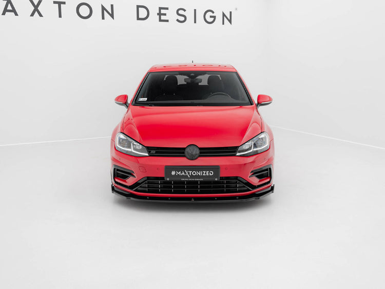 Maxton Design Front Splitter V.1 Vw Golf 7 R / R-line Facelift - Wayside Performance 