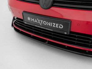 Maxton Design Front Splitter V.1 Vw Golf 7 R / R-line Facelift - Wayside Performance 