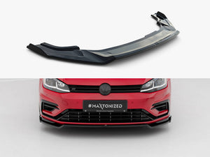Maxton Design Front Splitter V.2 Vw Golf 7 R / R-line Facelift - Wayside Performance 