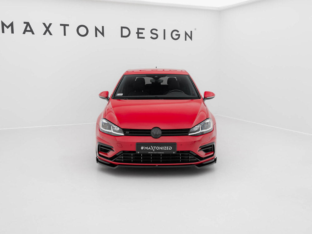 Maxton Design Front Splitter V.2 Vw Golf 7 R / R-line Facelift - Wayside Performance 