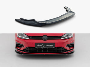 Maxton Design Front Splitter V.3 Vw Golf 7 R / R-line Facelift - Wayside Performance 