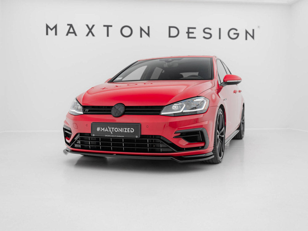 Maxton Design Front Splitter V.3 Vw Golf 7 R / R-line Facelift - Wayside Performance 