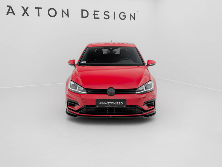 Maxton Design Front Splitter V.3 Vw Golf 7 R / R-line Facelift - Wayside Performance 