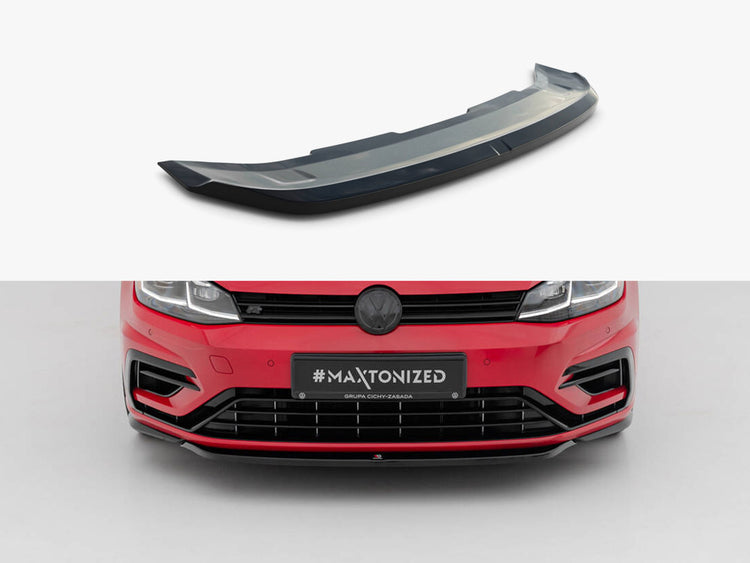 Maxton Design Front Splitter V.5 Vw Golf 7 R / R-line Facelift - Wayside Performance 