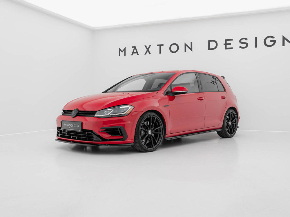 Maxton Design Front Splitter V.5 Vw Golf 7 R / R-line Facelift - Wayside Performance 