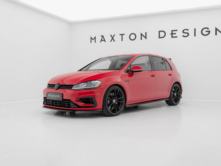 Maxton Design Front Splitter V.5 Vw Golf 7 R / R-line Facelift - Wayside Performance 