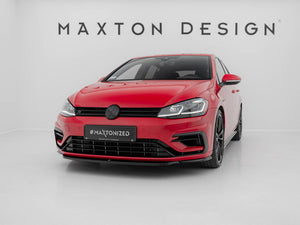 Maxton Design Front Splitter V.5 Vw Golf 7 R / R-line Facelift - Wayside Performance 