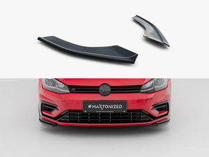 Maxton Design Front Splitter V.8 Vw Golf 7 R / R-line Facelift - Wayside Performance 