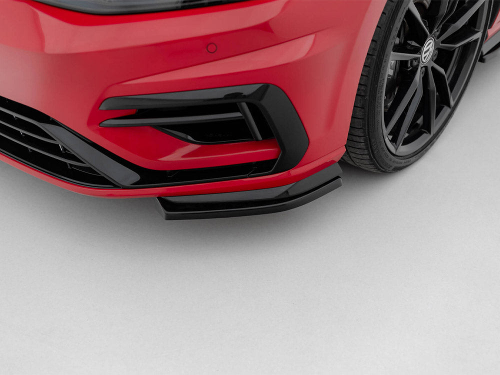 Maxton Design Front Splitter V.8 Vw Golf 7 R / R-line Facelift - Wayside Performance 