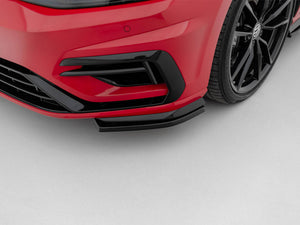 Maxton Design Front Splitter V.8 Vw Golf 7 R / R-line Facelift - Wayside Performance 