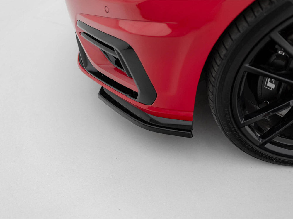 Maxton Design Front Splitter V.8 Vw Golf 7 R / R-line Facelift - Wayside Performance 