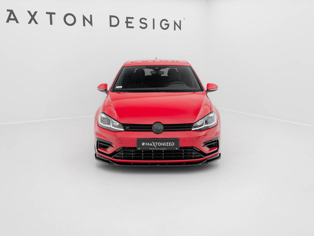 Maxton Design Front Splitter V.9 Vw Golf 7 R / R-line Facelift - Wayside Performance 