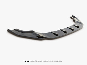 Maxton Design Front Splitter V.9 Vw Golf 7 R / R-line Facelift - Wayside Performance 