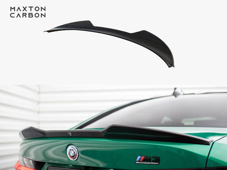 Carbon Fiber Tailgate Spoiler Bmw M3 G80 - Wayside Performance 