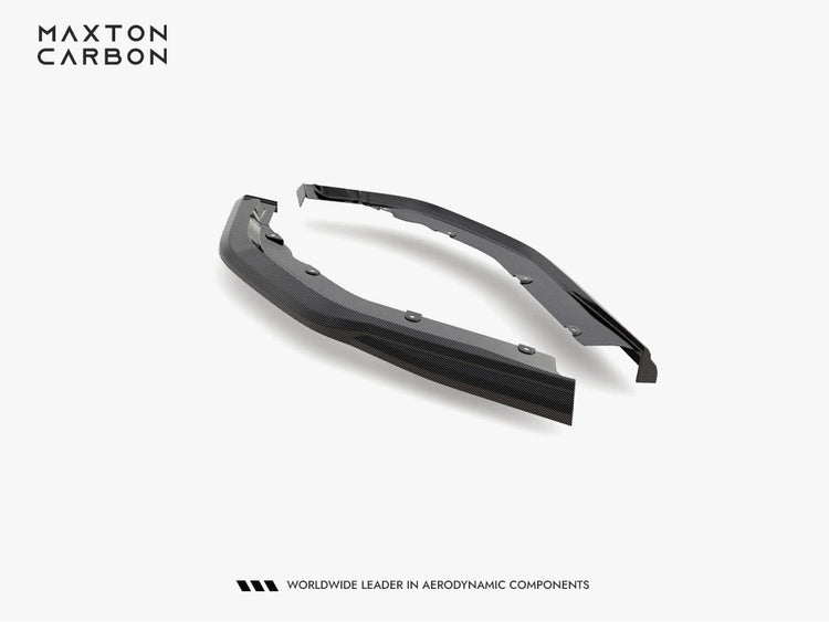 Carbon Fiber Rear Side Splitters Bmw M3 G80 - Wayside Performance 