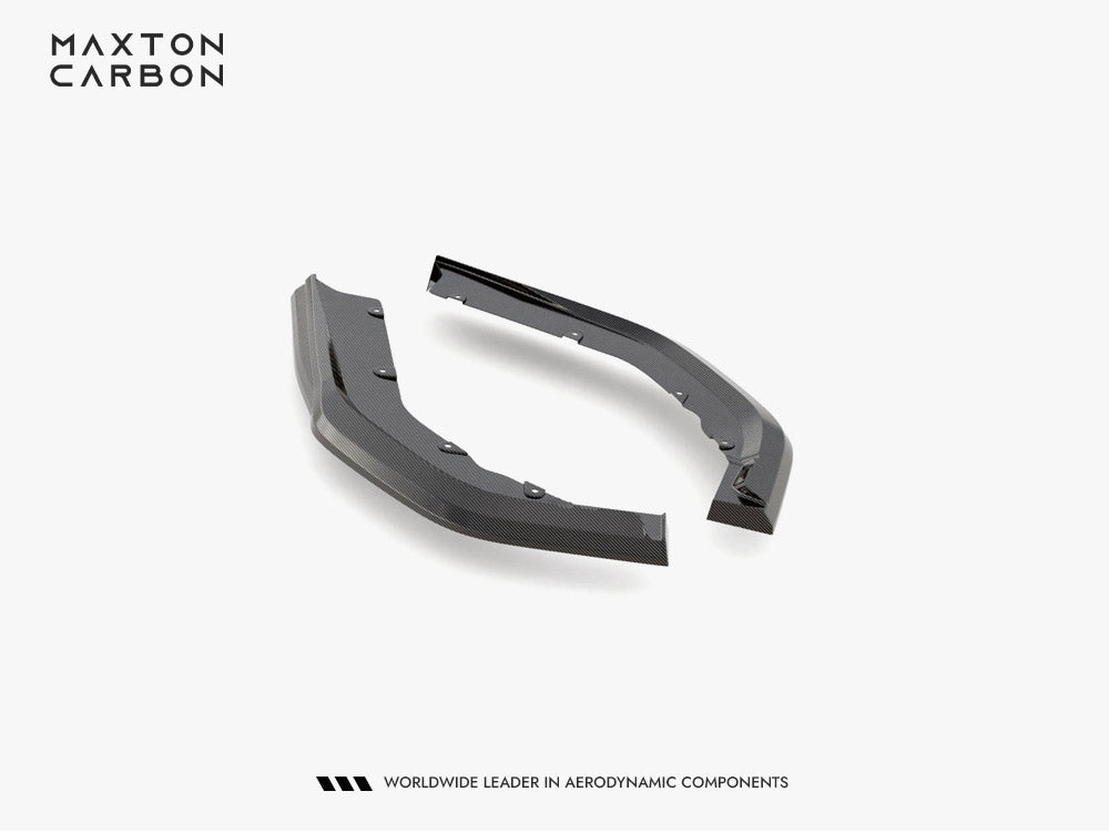Carbon Fiber Rear Side Splitters Bmw M3 G80 - Wayside Performance 