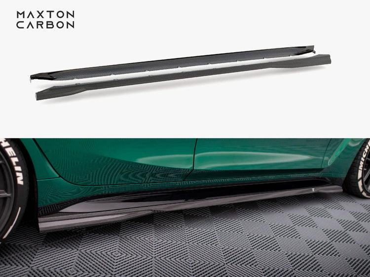 Carbon Fiber Side Skirts Bmw M3 G80 - Wayside Performance 