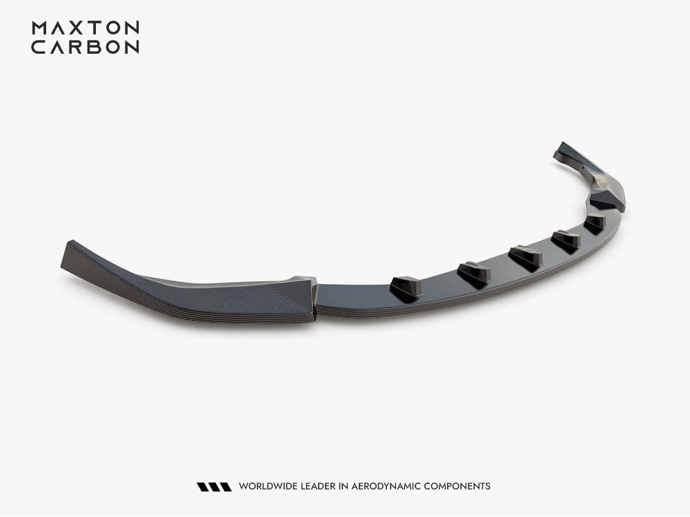 Maxton Design Carbon Fiber Front Splitter V.1 BMW M3 Sedan / Touring G80 / G81 - Wayside Performance 