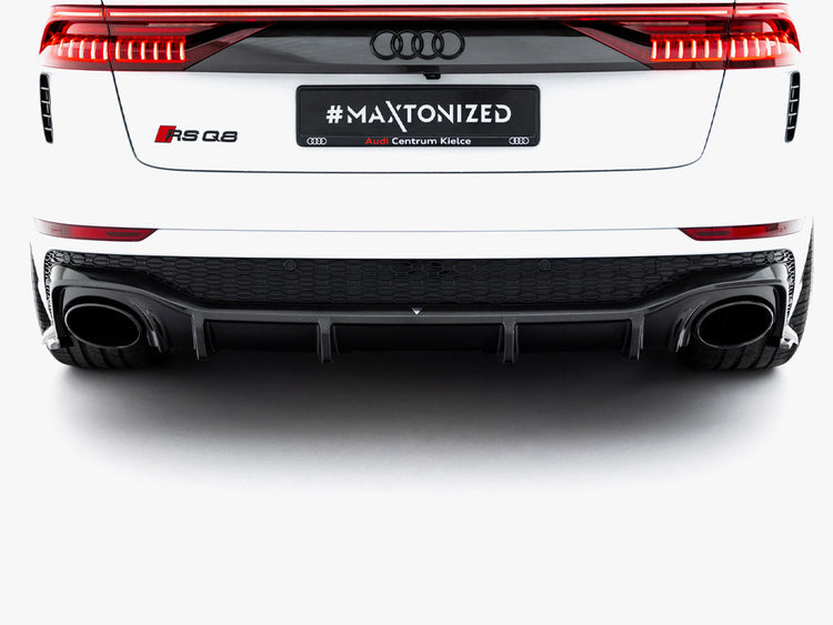 Carbon Fiber Rear Diffuser Audi Rsq8 Mk1 - Wayside Performance 
