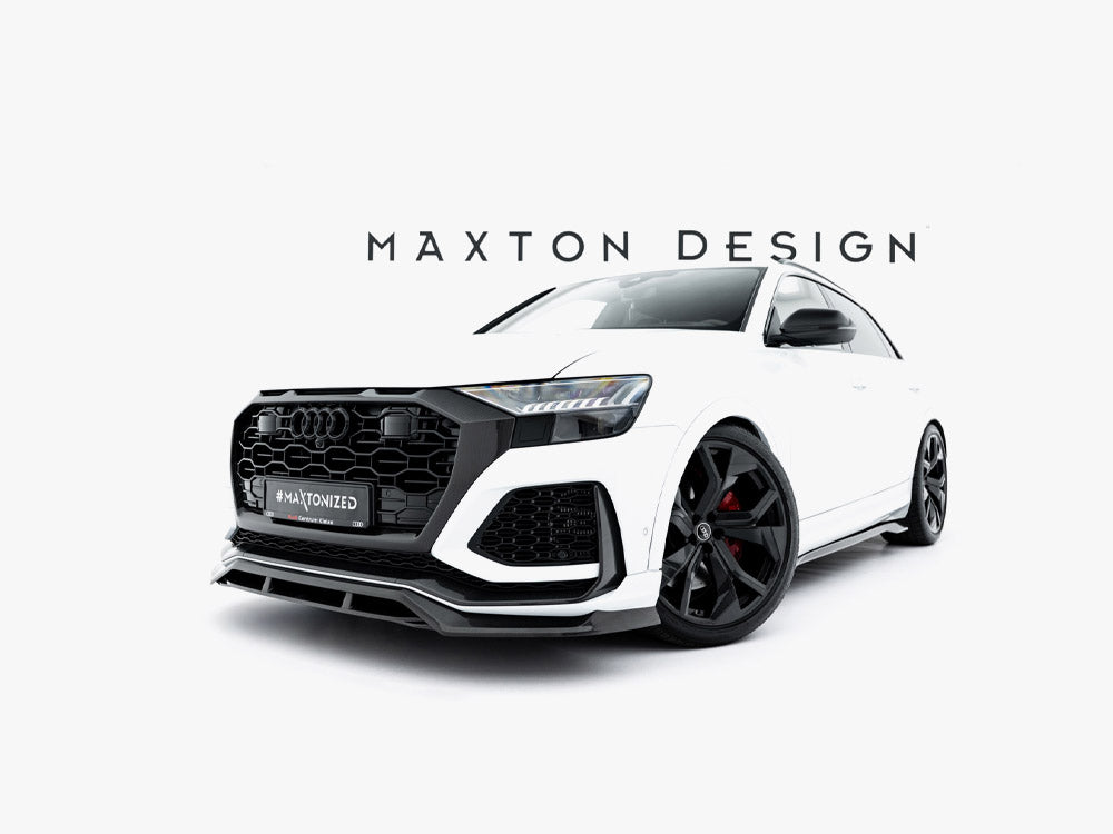 Carbon Fiber Front Splitter Audi Rsq8 Mk1 - Wayside Performance 