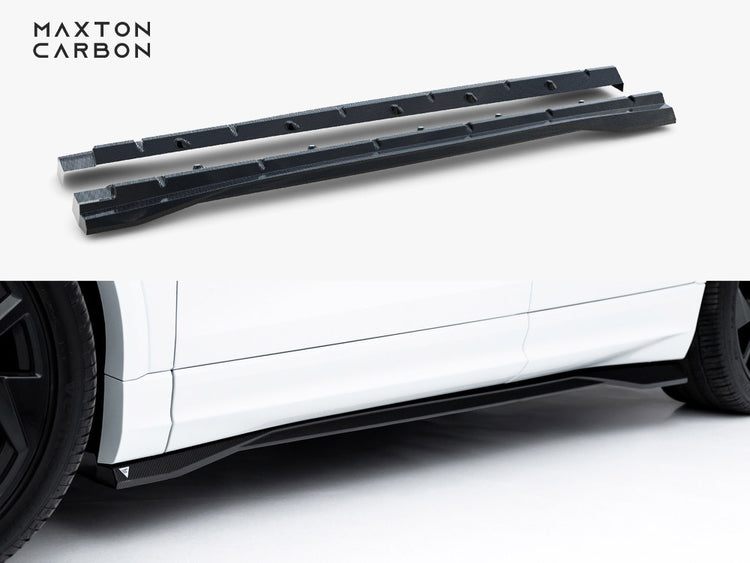 Carbon Fiber Side Skirts Audi Rsq8 Mk1 - Wayside Performance 