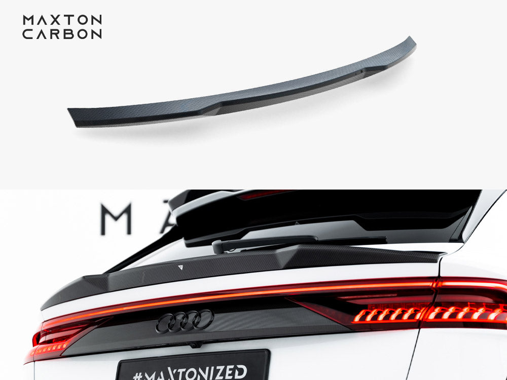 Carbon Fiber Tailgate Spoiler (Lower) Audi RSQ8 / SQ8 / Q8 S-Line / Q8 Mk1