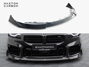 Carbon Fiber Front Splitter V.1 Bmw M2 G87 - Wayside Performance 